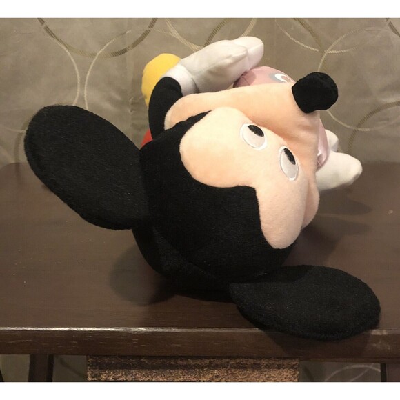 Disney Mickey Mouse Be My Valentine Plush Pink Heart Stuffed Animal Just Play - Picture 8 of 10